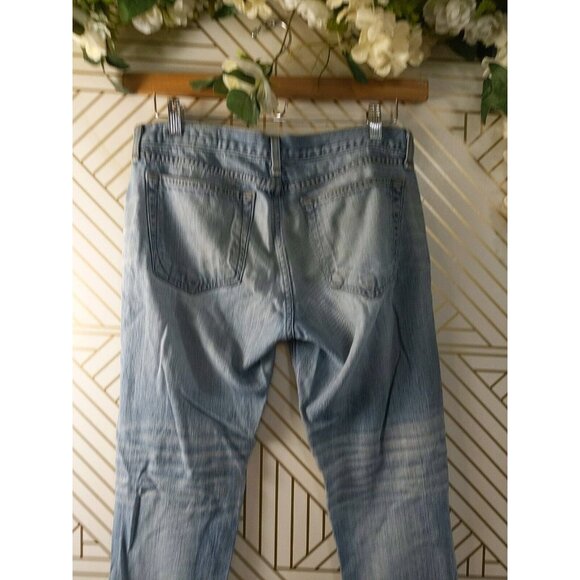 RAG & BONE Women's Boyfriend Jean In Moss Wholes Wash Distressed Size 25 READ - Picture 11 of 12
